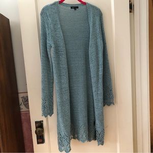 Open light weight cardigan